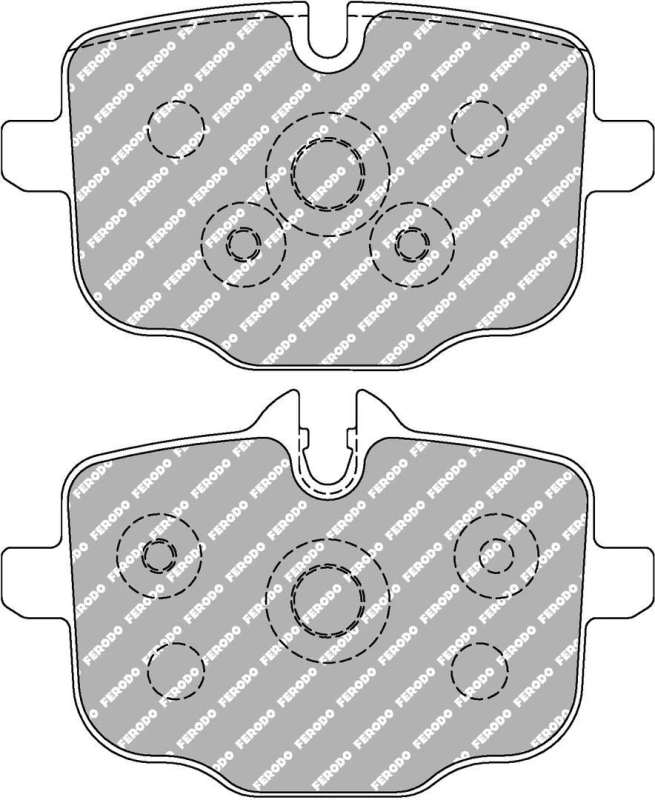 Image of Brake pad set FERODO RACING FCP4381H