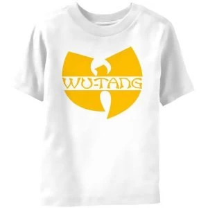 Image of Wu-Tang Clan - Logo Kids 12 - 18 Months T-Shirt - White