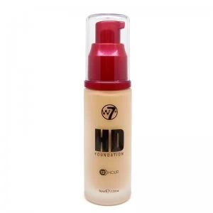 Image of W7 HD Foundation Fresh Beige 30ml