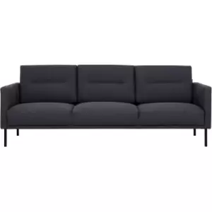 Larvik 3 Seater Sofa - Anthracite, Black Legs - Soul Anthracite, Black Legs