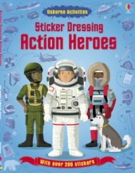 Image of Sticker Dressing Action Heroes by Emi Ordas Paperback