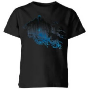 image of Harry Potter Dementor Silhouette Kids T-Shirt - Black - 11-12 Years