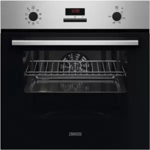 image of Zanussi Series 20 Multifunction Electric Single Oven - Stainless Steel