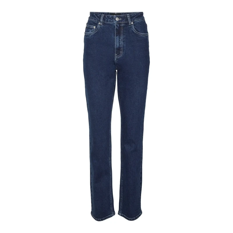 Image of Vero Moda Straight jeans For Her Vero Moda Gu3130 Ga Vmdre Bleu Female 25x30