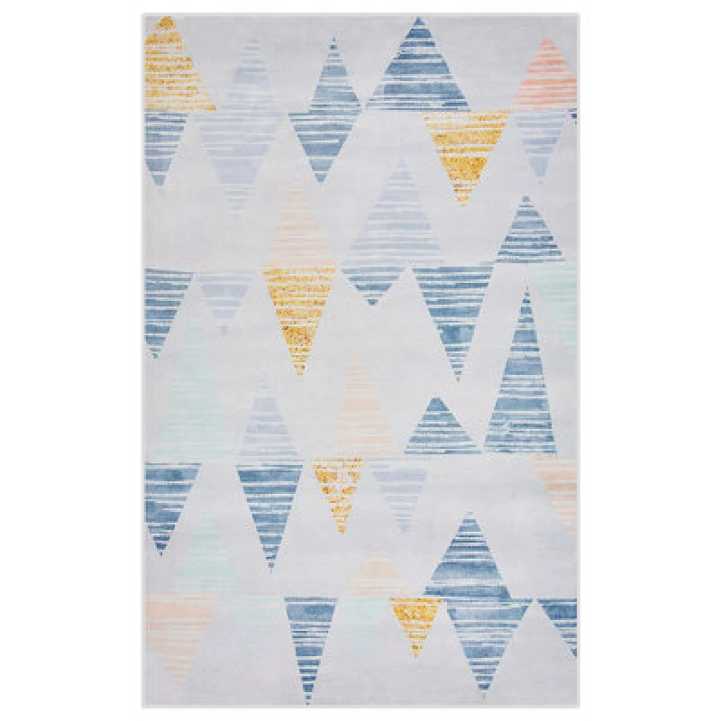 Image of Beliani Rug Yayla Grey 140 X 200 Cm