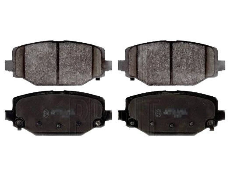 Image of Blue PRINT ADA104271 Brake pad set Rear Axle, with acoustic wear warning Brake Pad Set,disc brake (402)