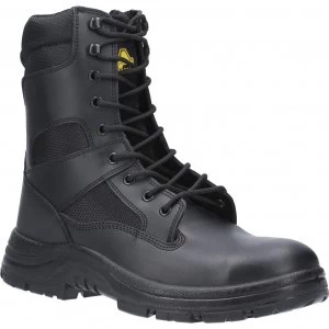 image of Amblers Mens Safety FS008 Water Resistant Hi Leg Safety Boots Black Size 10