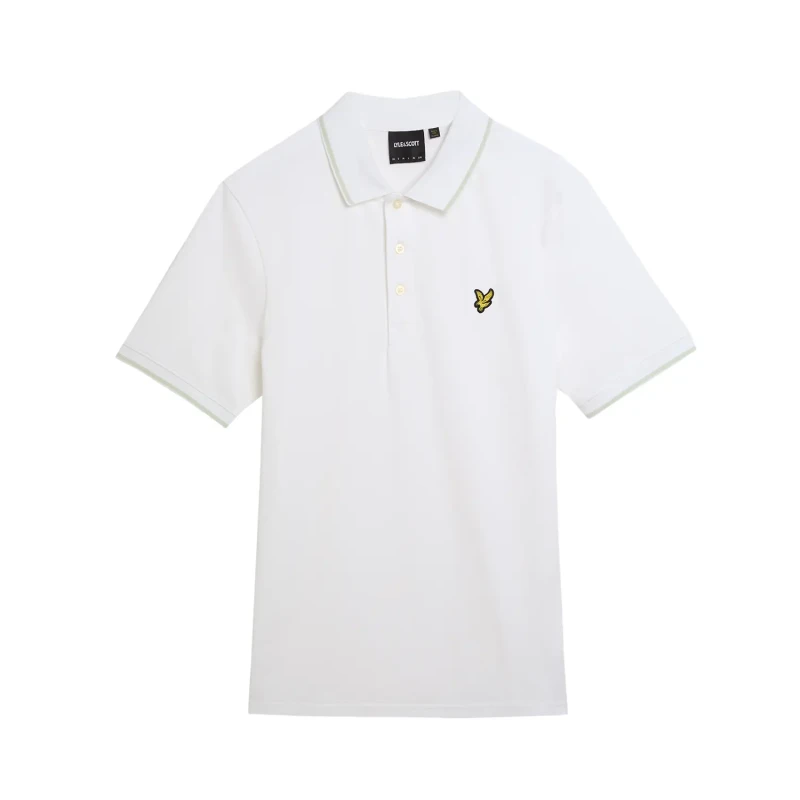 Image of Lyle & Scott Polo shirt Lyle & Scott Blanc Male M