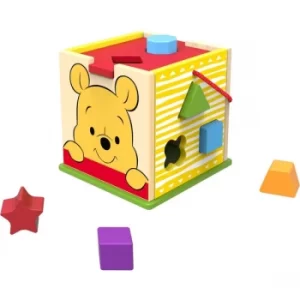 image of Disney Winnie the Pooh Wooden Shape Sorter