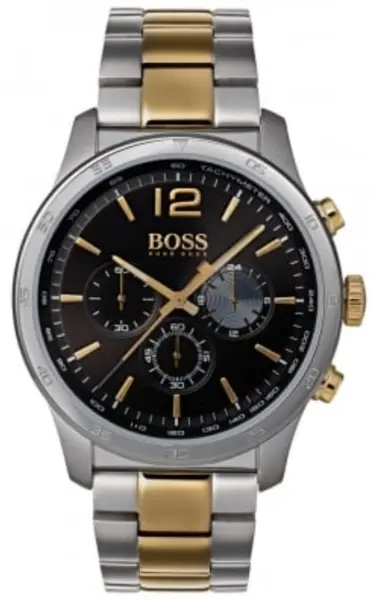 image of Hugo Boss Watch The Professional Mens - Black HBS-259