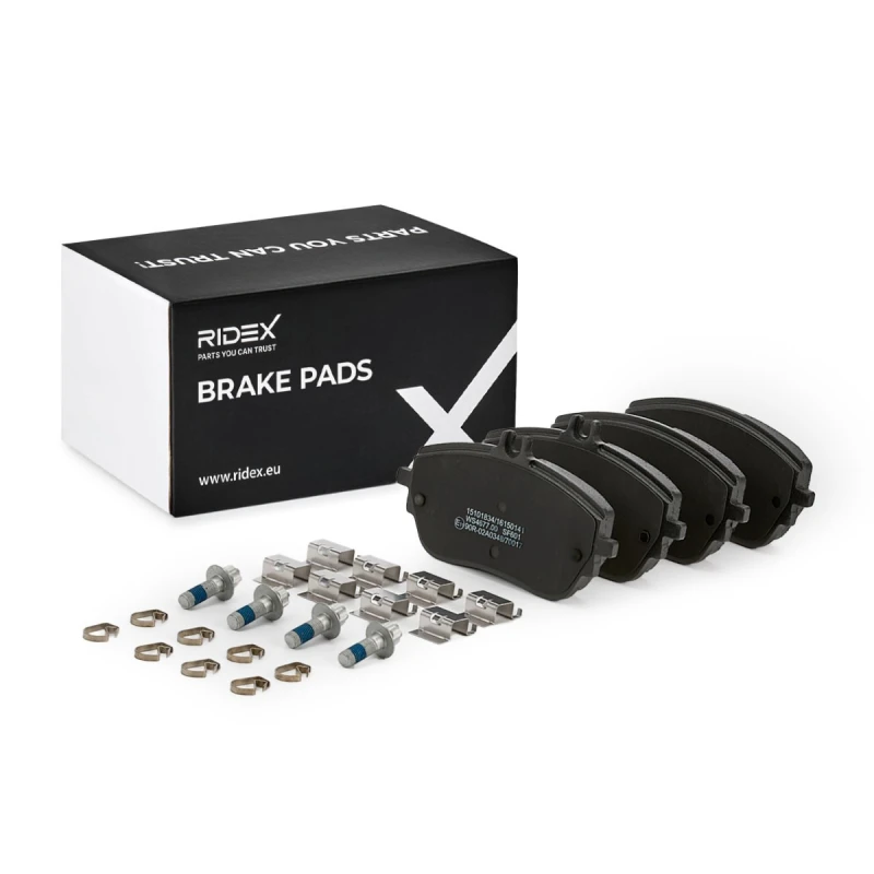 Image of RIDEX Brake pad set RIDEX 402B1443