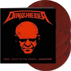 Image of Dirkschneider - Live Back To The Roots Accepted Limited Edition Red & Black Marbled Vinyl