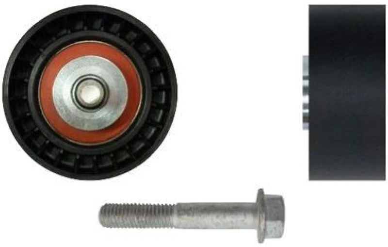Image of DENCKERMANN Deflection / guide pulley, V-ribbed belt DENCKERMANN P314005