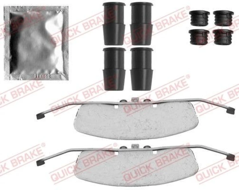 Image of QUICK BRAKE Brake pad fitting kit QUICK BRAKE 109-1846