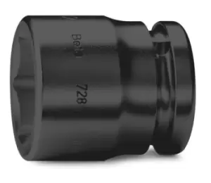 Image of Beta Tools 728 3/4" Square Drive Standard Impact Socket 17mm 007280017