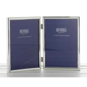Image of Classic Silver 4x6 Double Frame
