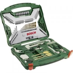 Image of Bosch Accessories 2607019331 X-Line TiN 103 Piece Universal drill bit set