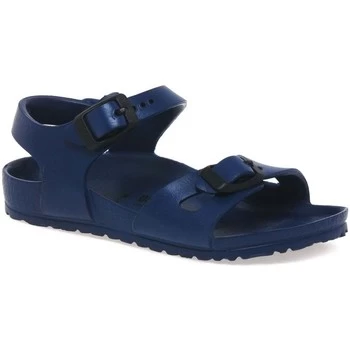 Birkenstock Rio Eva Kids Sandals Girls Childrens Sandals in Blue - Sizes 10 kid,11 kid,11.5 kid,12.5 kid