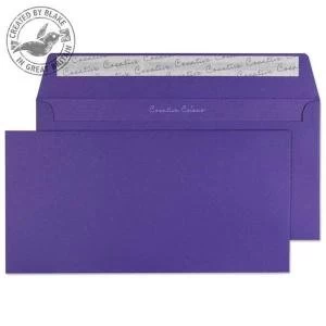 Image of Creative Colour Wallet PS Blackcurrant 120gsm DL 114x229mm Ref