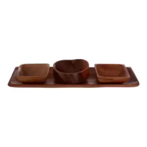 image of Premier Housewares Kora Heart Shape Serving Dish Set