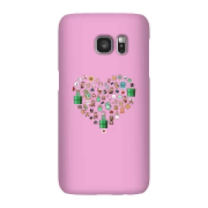 Image of Pixel Sprites Heart Phone Case - Samsung S7 - Snap Case - Gloss