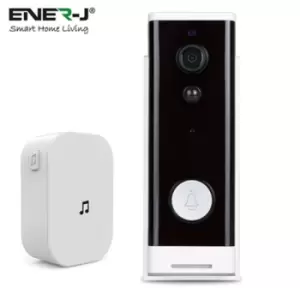 image of ENER-J PRO Series Smart WiFi Video Doorbell with Motion Detection & Plug In Chime