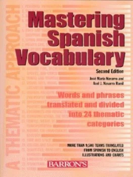 Image of Mastering Spanish Vocabulary by Jos M Navarro De Adriaensens and Axel J Navarro Ramil Paperback