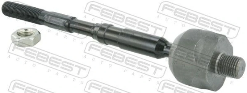 Image of FEBEST 0222-J11E Inner Tie Rod Front Axle Inner Tie Rod (51)