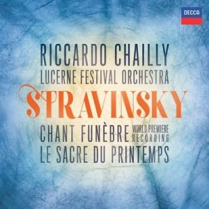 image of Stravinsky Chant Funebre/Le Sacre Du Printemps by Igor Stravinsky CD Album