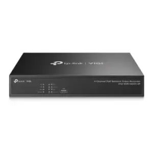 TP Link VIGI 4 Channel PoE+ Network Video Recorder