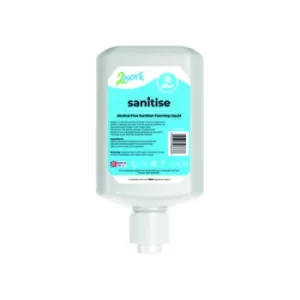 image of 2Work Sanitise Foam Rub Alcohol-Free (Pack of 6) 2W08668