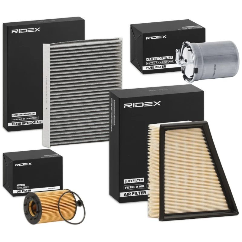 Image of RIDEX 4055F11211 Filter Set with air filter Filter Set (4055)