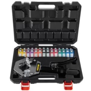 Image of VEVOR 71500 Automotive A/C Hand held Hydraulic Hose Crimper Crimping Tool Kits for Repair Air Conditioner/Car Pipes