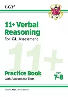 Image of 11+ GL Verbal Reasoning Practice Book & Assessment Tests - Ages 7-8 (with Online Edition)