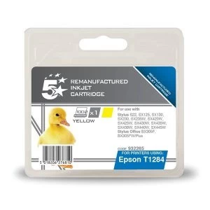 Image of 5 Star Office Epson Fox T1284 Yellow Ink Cartridge