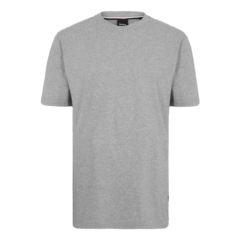 Image of Boss Mens HBB Thompson Tonal Logo T-Shirt Silver male Large