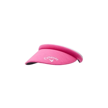 Image of Callaway WOMENS HEATHER VISOR Pink Heather - NS Size: One Size