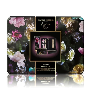 image of Baylis & Harding Boudoire Rose Tin Gift Set