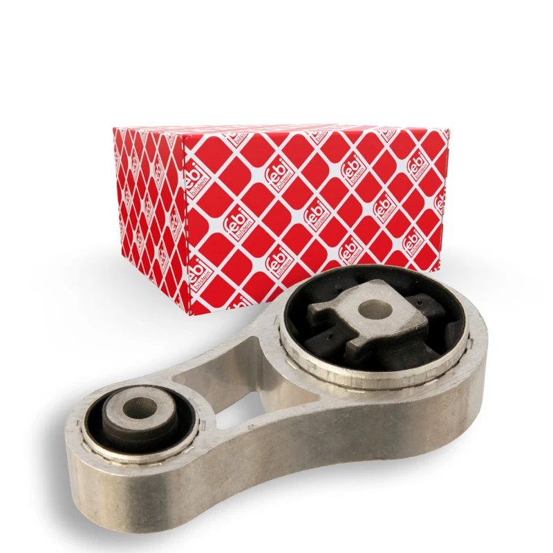 Image of FEBI BILSTEIN 31420 Engine mount Rear, Rubber-Metal Mount Elastomer Engine Mounting (247)