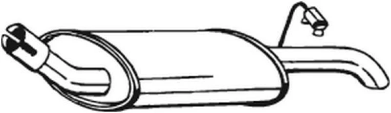 Image of Rear silencer BOSAL 154-799