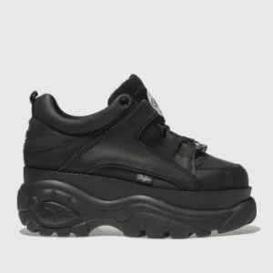 Image of Buffalo London Black Classic Low Trainers