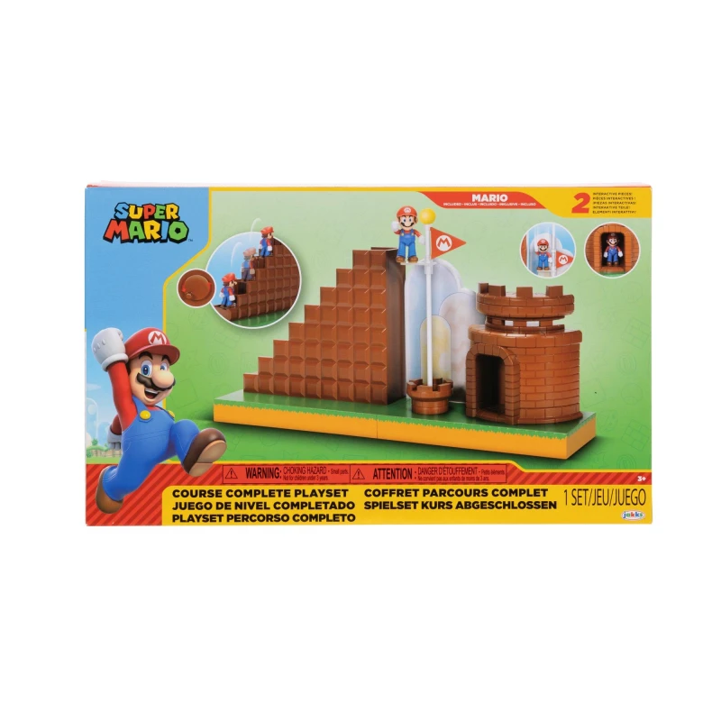 Image of Nintendo Nintendo Super Mario 2.5 inches Course Complete Playset