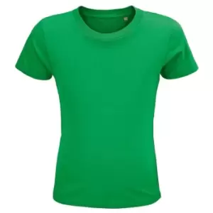 Image of SOLS Childrens/Kids Crusader Organic T-Shirt (12 Years) (Kelly Green)