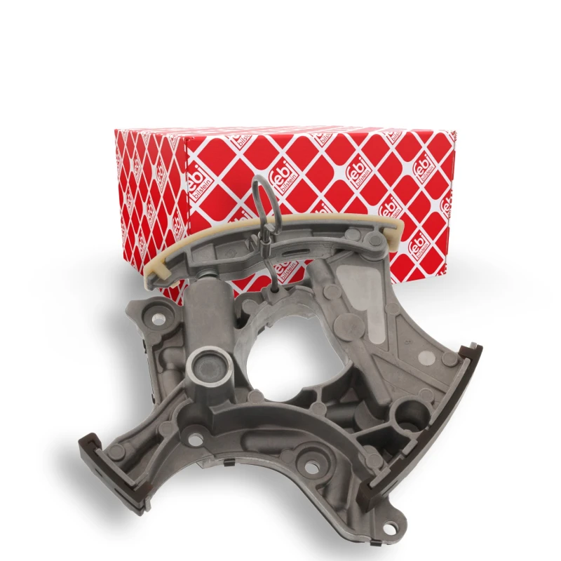 Image of FEBI BILSTEIN 47356 Tensioner, timing chain Upper Right, with gasket/seal Tensioner,timing chain (571)