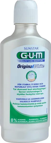 image of Gum Original White Mouthwash 500ml