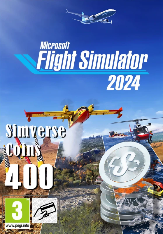 Image of Xbox Flight Simulator 2024 - 400 Simverse Coins Game Coins - N/A