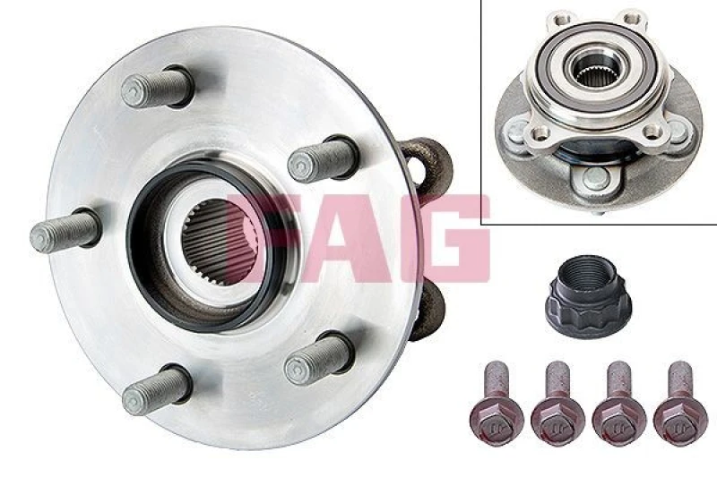 Image of Wheel bearing kit FAG 713 6217 30