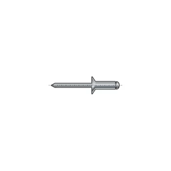 3.2X8MM Aluminium Countersunk Head Rivet (Box 500) - Qualfast