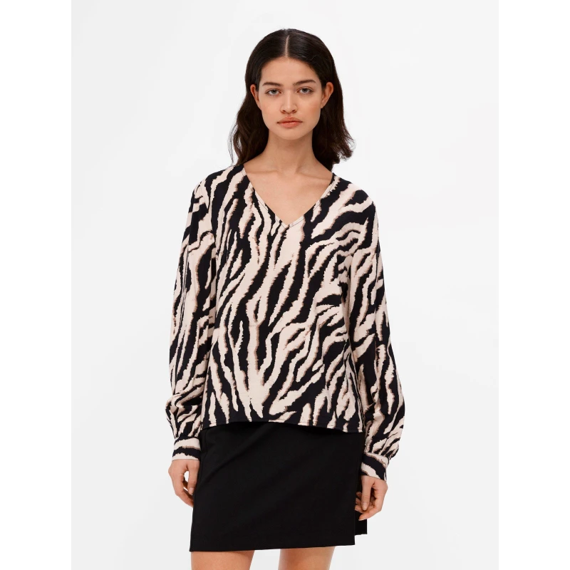 Image of Object Jacira Long Sleeve Shirt - Multi Multi 8
