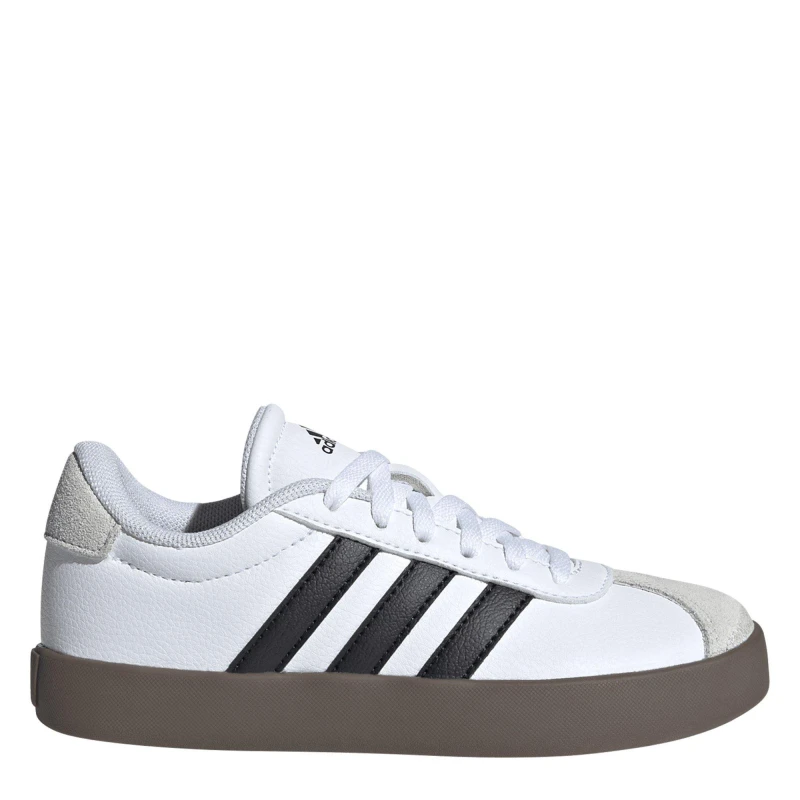 Image of adidas VL Court 3.0 Shoes Junior Boys Low Trainers 3 (35.5) White 09051401230